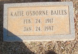Katie <I>Osborne</I> Bailes 