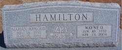 Marion <I>Arnold</I> Hamilton 