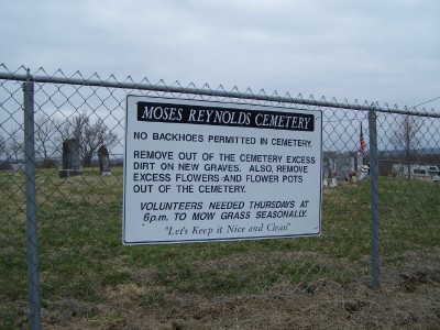 Moses Reynolds Cemetery