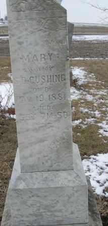 Mary Susan <I>Rayles</I> Cushing 
