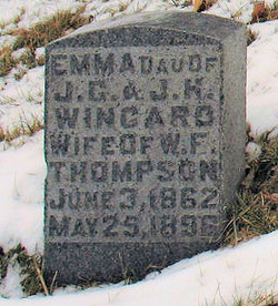 Emma <I>Wingard</I> Thompson 
