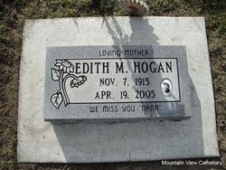 Edith Marie <I>Romig</I> Hogan 