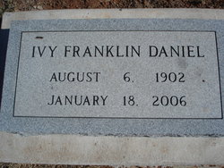 Ivy Franklin Daniel Sr.