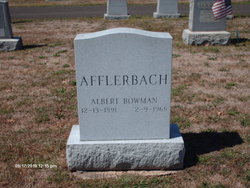 Albert Bowman Afflerbach 