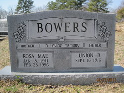 Rosa Mae <I>Fant</I> Bowers 