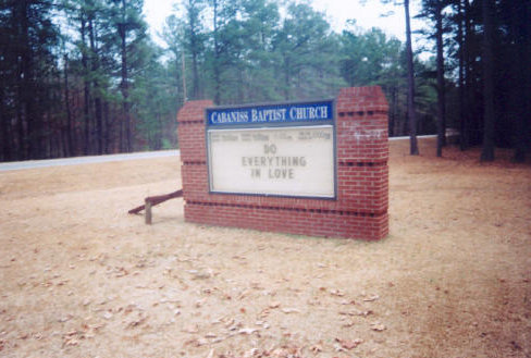 Cabaniss Baptist Church Cemetery