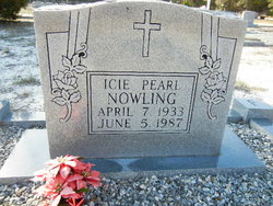 Icie Pearl Nowling 
