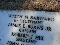 1LT Wyeth N Barnard 