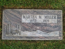 Martha Maria <I>Shurtleff</I> Miller 