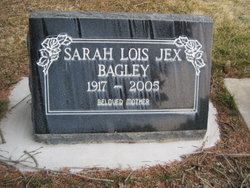Sarah Lois <I>Jex</I> Bagley 
