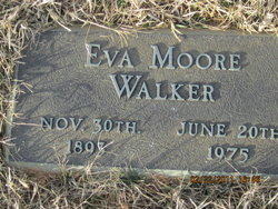Eva <I>Moore</I> Walker 