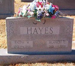 Blanche <I>Greene</I> Hayes 
