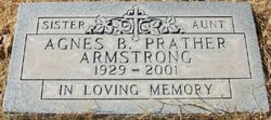 Agnes Beryl <I>Prather</I> Armstrong 