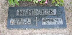 Marianne Cecelia <I>Billmann</I> Mannchen 