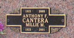 Anthony F Cantera 