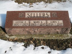 Mary Elizabeth <I>Adams</I> Sellers 