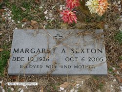 Margaret Ann <I>Tobin</I> Sexton 
