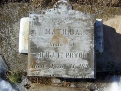 Matilda V. <I>Shuff</I> Pryor 