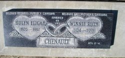Winnie Ruth <I>Culberson</I> Chenault 