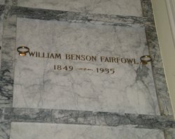 William Benson Fairfowl 