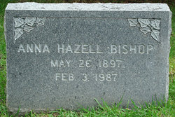 Anna Hazel <I>Hazell</I> Bishop 