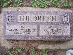 Calvin Collidge Hildreth 