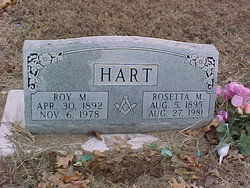 Rosetta M. <I>Cruts</I> Hart 