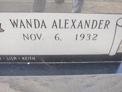 Wanda Lee <I>Alexander</I> Crockett 