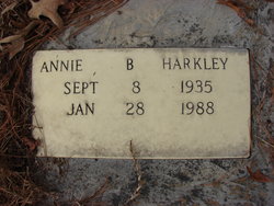 Annie Mildred <I>Becton</I> Harkley 