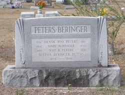 Bertha <I>Beringer</I> Peters 