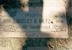 Violet R <I>Sherer</I> Betz 