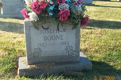 Joseph William “Joe” Boone Jr.