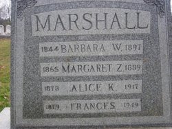 Margaret Z. “Maggie” Marshall 