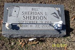 Sheridan L “Bill” Sheroon 