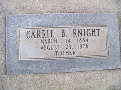 Carrie B. <I>Harnish</I> Knight 
