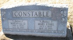 Mary Ethel <I>Horn</I> Constable 