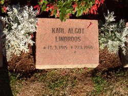 Karl Algot Lindroos 