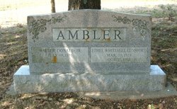 Ethel <I>Whitesell</I> Ambler 
