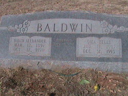 Oma Belle <I>Thompson</I> Baldwin 