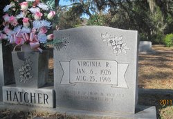 Virginia Myra <I>Rich</I> Hatcher 