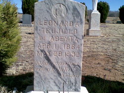 Leonarda <I>Trujillo De</I> Abeyta 