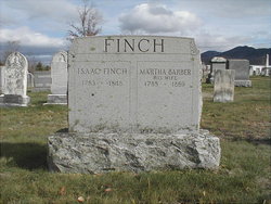 Martha Patsey <I>Barber</I> Finch 