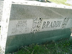 Jessie Thomas Braddy 