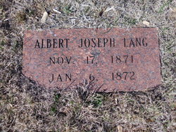 Albert Joseph Lang 