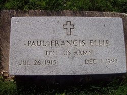 Private First Class Paul Francis Ellis 