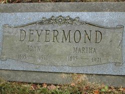 Martha <I>Eldred</I> Deyermond 