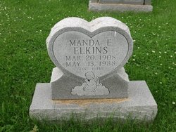 Amanda Ellen “Manda” <I>Reynolds</I> Elkins 