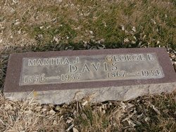 Martha J <I>Hall</I> Davis 