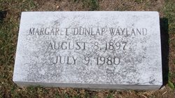Margaret Nelson <I>Dunlap</I> Wayland 