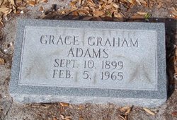 Grace <I>Graham</I> Adams 